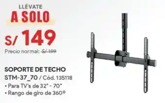 Hiraoka Soporte de techo oferta