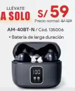 Hiraoka Audifonos bluetooth am-40bt-n oferta