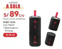 Hiraoka Parlantes portátiles pmbt-101n oferta
