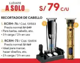 Hiraoka Recortador de cabello rcrm-76 oferta
