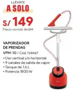 Hiraoka Vaporizador de prendas vpm-10 oferta