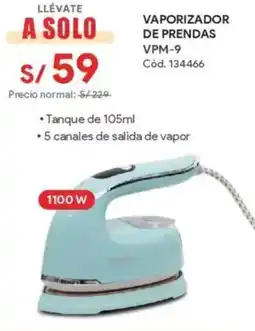 Hiraoka Vaporizador de prendas vpm-9 oferta