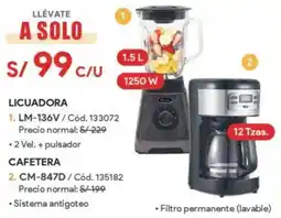Hiraoka Licuadora lm-136v oferta