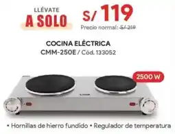 Hiraoka Cocina eléctrica cmm-250e oferta