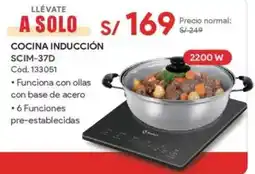 Hiraoka Cocina inducción scim-37d oferta