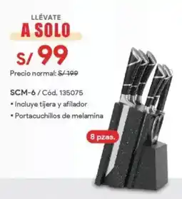 Hiraoka Sets de cuchillos scm-6 oferta