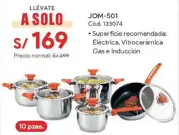 Hiraoka Juego de ollas jom-501 oferta