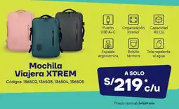 Hiraoka Mochila viajera xtrem oferta