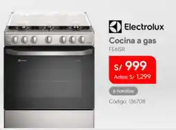 Hiraoka Electrolux cocina a gas oferta