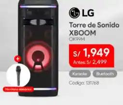 Hiraoka Lg torre de sonido xboom oferta