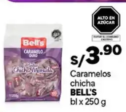 Plaza Vea Bell's caramelos chicha oferta