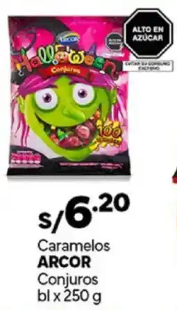 Plaza Vea Arcor caramelos conjuros oferta