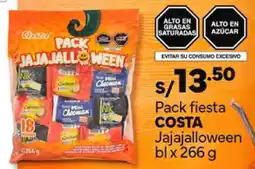 Plaza Vea Costa pack fiesta jajajalloween oferta