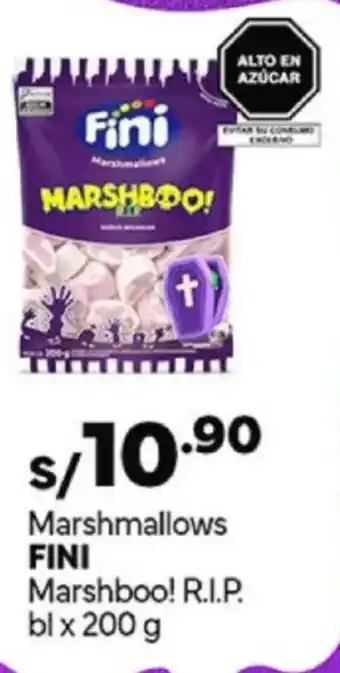 Plaza Vea Fini marshmallows marshboo! r.i.p. oferta