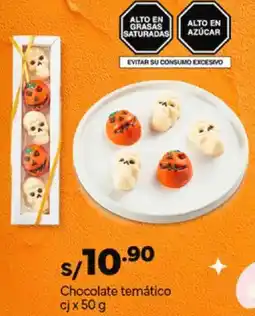 Plaza Vea Chocolate temático oferta