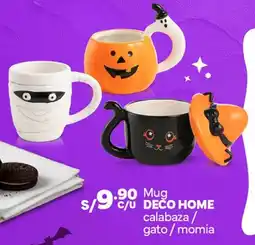 Plaza Vea Deco home calabaza/ gato/momia oferta