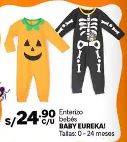 Plaza Vea Baby eureka! enterizo oferta