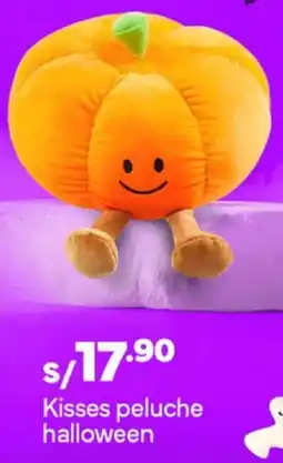 Plaza Vea Kisses peluche halloween oferta