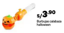 Plaza Vea Burbujas calabaza halloween oferta