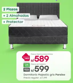 Tottus Paraíso dormitorio majesti oferta