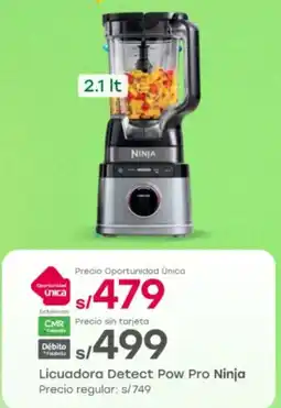 Tottus Ninja licuadora detect pow pro oferta