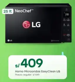 Tottus Lg horno microondas easyclean oferta