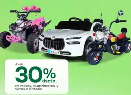 Tottus En motos, cuatrimotos y autos a batería oferta