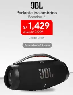Hiraoka Jbl parlante inalámbrico boombox 3 oferta