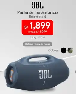 Hiraoka Jbl parlante inalámbrico boombox 4 oferta