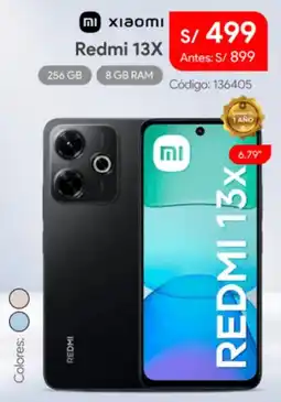 Hiraoka Xiaomi redmi 13x oferta