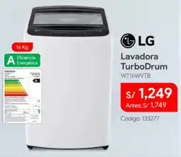 Hiraoka Lg lavadora turbodrum oferta