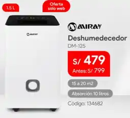 Hiraoka Miray deshumedecedor oferta
