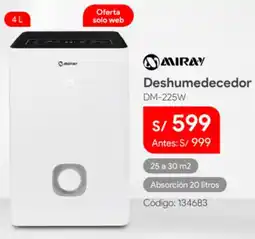 Hiraoka Miray deshumedecedor oferta