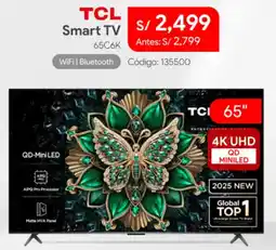 Hiraoka Tcl smart tv 65" oferta