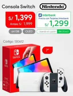 Hiraoka Nintendo consola switch oferta