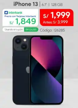 Hiraoka iPhone 13 oferta