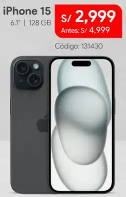 Hiraoka iPhone 15 oferta