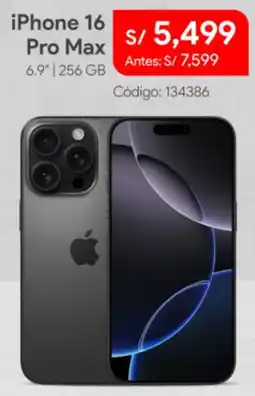 Hiraoka iPhone 16 pro max oferta