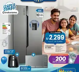 El Gallo Más Gallo Indurama refrigeradora ri-788di oferta
