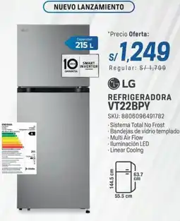 El Gallo Más Gallo Lg refrigeradora VT22BPY oferta