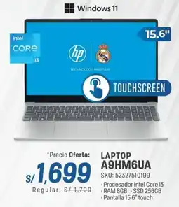 El Gallo Más Gallo Hp laptop A9HM6UA oferta