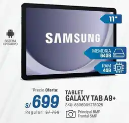 El Gallo Más Gallo Samsung tablet galaxy tab A9+ oferta