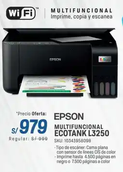 El Gallo Más Gallo Epson multifuncional ecotank L3250 oferta