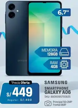 El Gallo Más Gallo Samsung smartphone galaxy a06 oferta