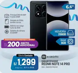 El Gallo Más Gallo Xiaomi smartphone redmi note 14 pro oferta