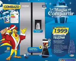 El Gallo Más Gallo Telstar refrigeradora + imaco licuadora oferta