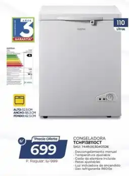 El Gallo Más Gallo Congeladora oferta