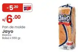 Vega Jayo pan de molde blanco bolsa oferta