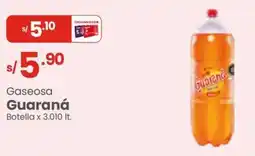 Vega Guaraná gaseosa botella oferta