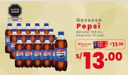 Vega Pepsi gaseosa oferta